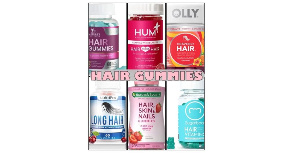 7 Best Hair Growth Vitamin Gummies CHILL GUMMY MOUNTAIN