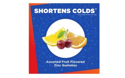 Zicam Cold Remedy Zinc Medicated Fruit Drops