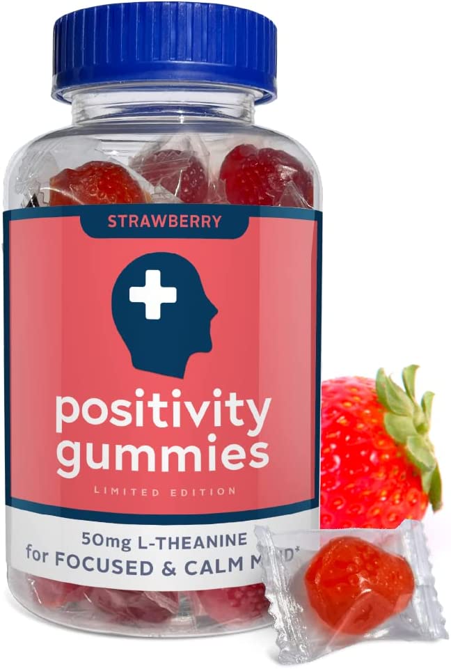 strawberry l-theanine gummies