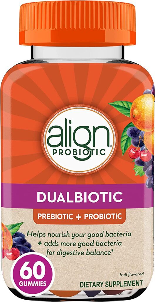 align prebiotic probiotic gummies