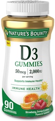 Natures Bounty D3 gummies