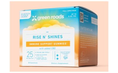 GREEN ROADS Rise N&rsquo; Shines Immune Support Gummies