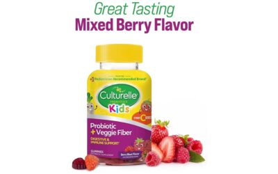 Culturelle Daily Probiotic for Kids + Veggie Fiber Gummies