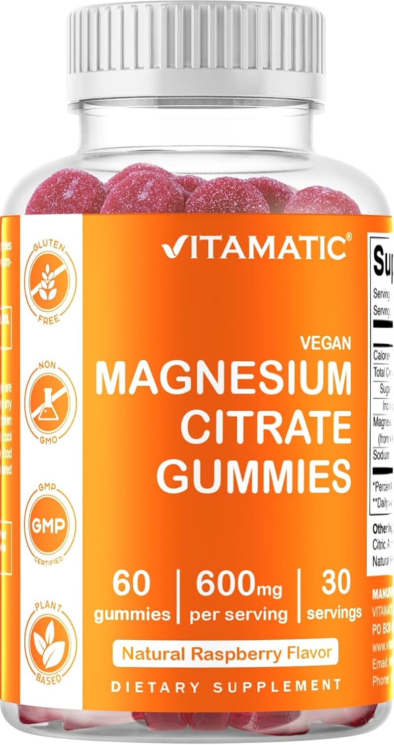 Vitamatic Magnesium Citrate Gummies Review